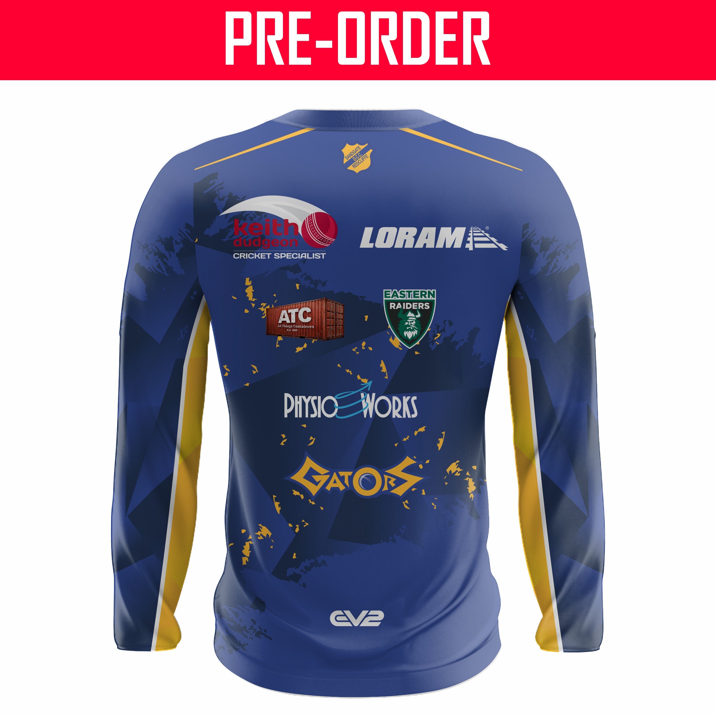 Sandgate-Redcliffe District Cricket Club - Training Shirt L/S
