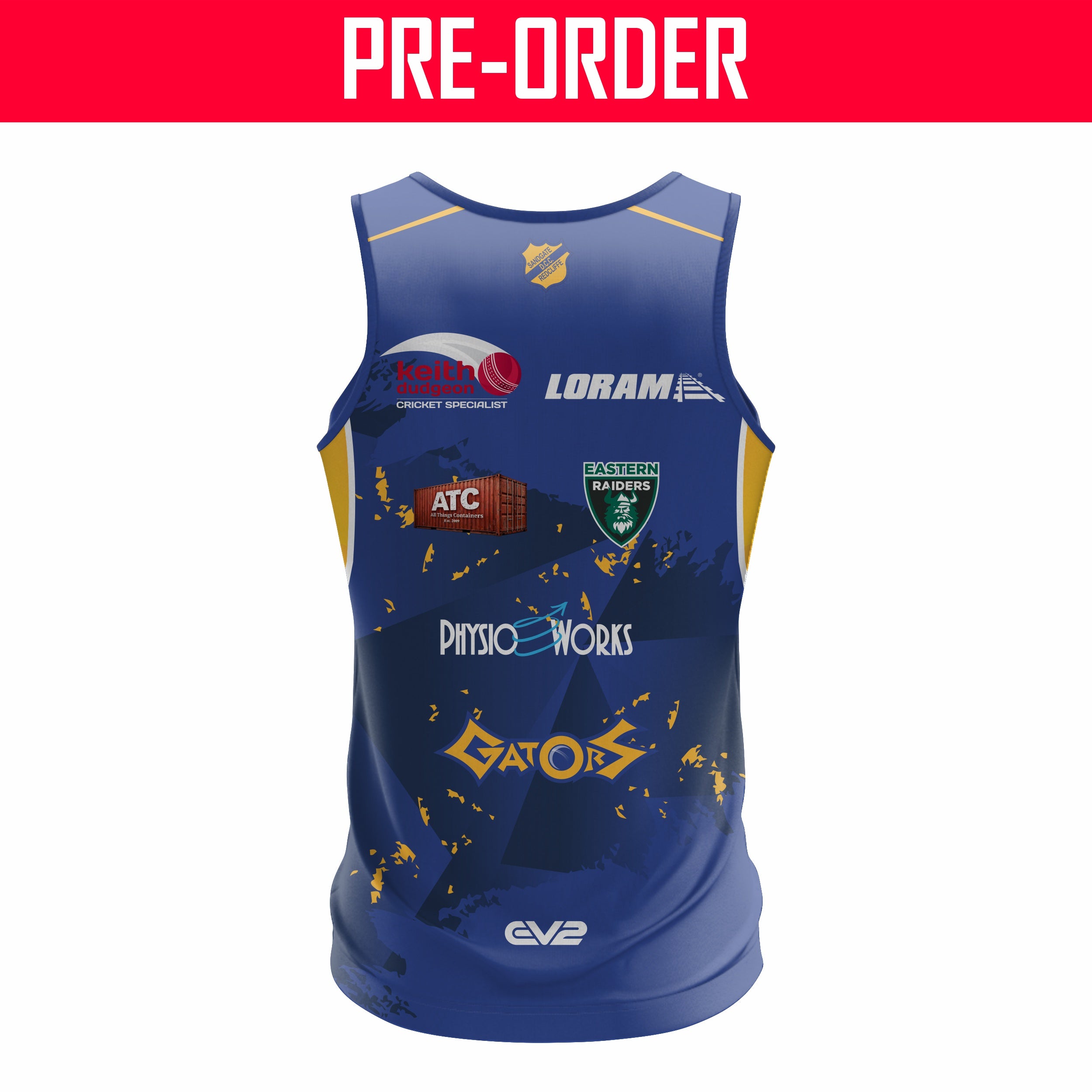 Sandgate-Redcliffe District Cricket Club - Training Singlet