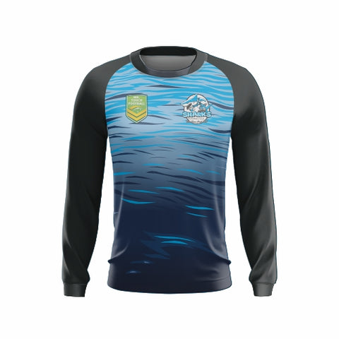 Sharks Touch Townsville - Black Mesh Cap