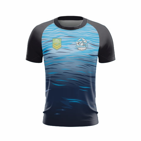 Sharks Touch Townsville - Black Mesh Cap