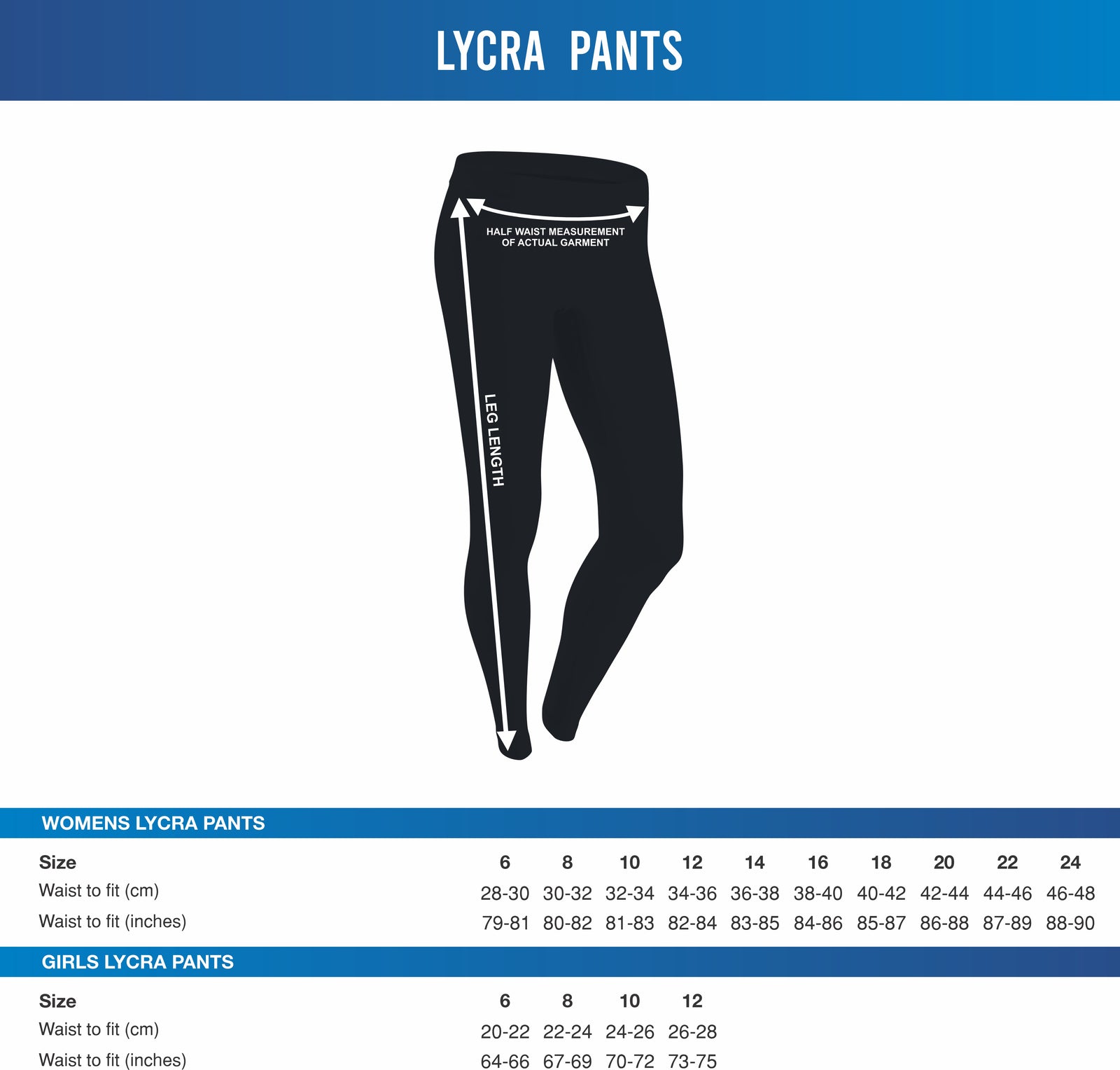 Club Name - Lycra Pant