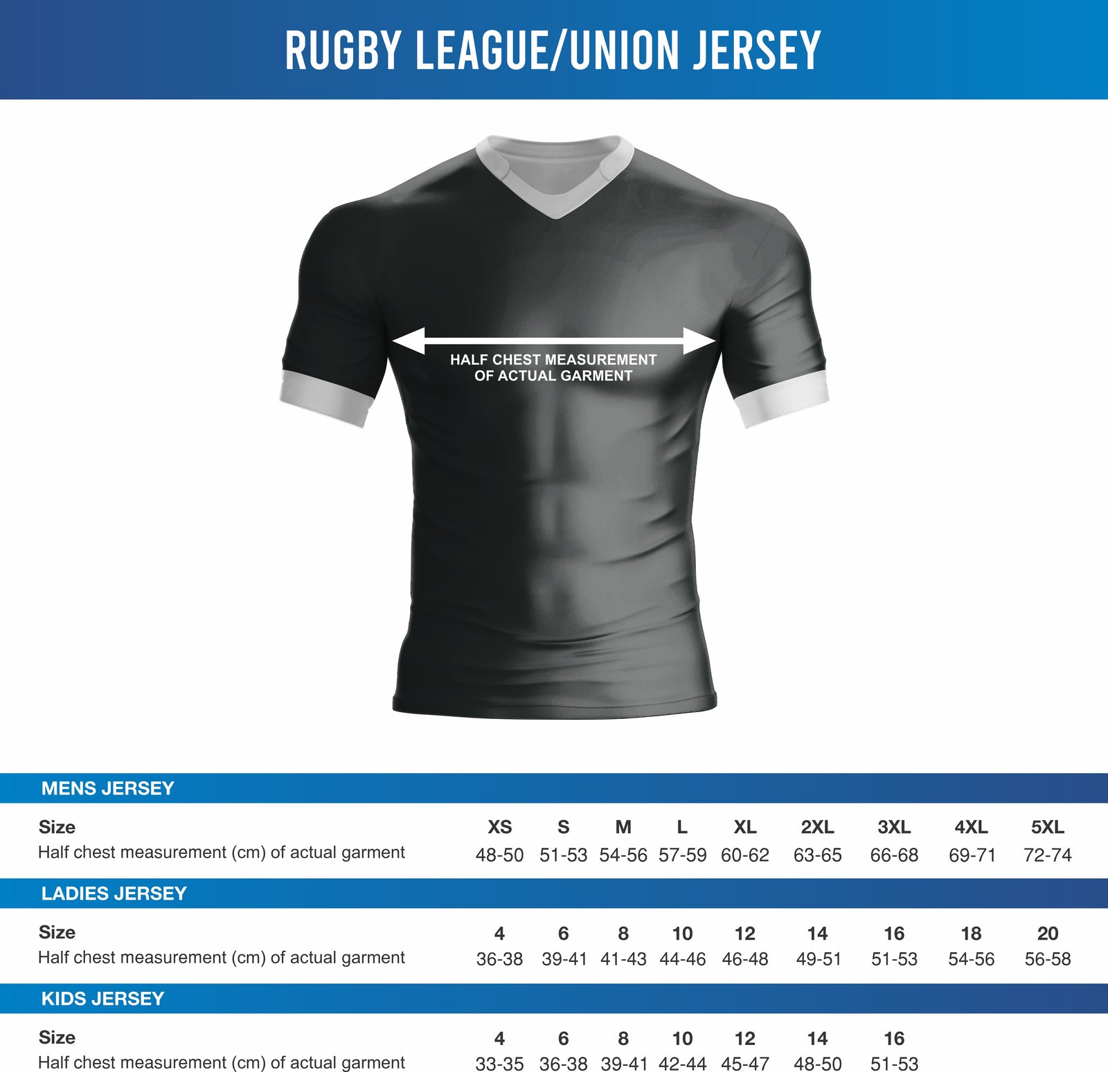 NORTHERN REGION SCHOOL SPORTS -  U16 RUGBY LEAGUE CHAMPION PLAYING JERSEY