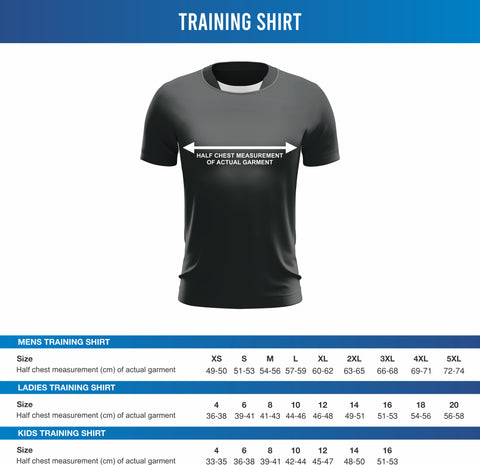 Blue Lake Gymnastics - Training Shirt - Long Sleeve