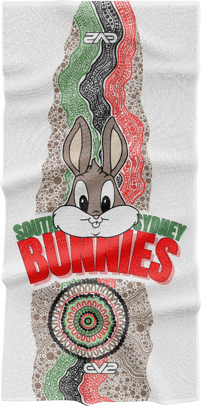 South Sydney Bunnies- Gym Towel (TRL Club Merchandise Shop)