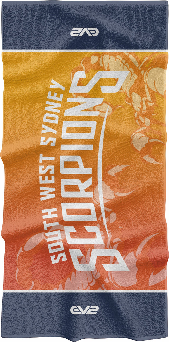 South West Sydney Scorpions TRL - Gym Towel (TRL Club Merchandise Shop)