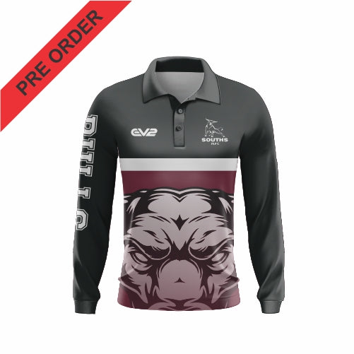 Souths Bulls Townsville - Fishing Shirt