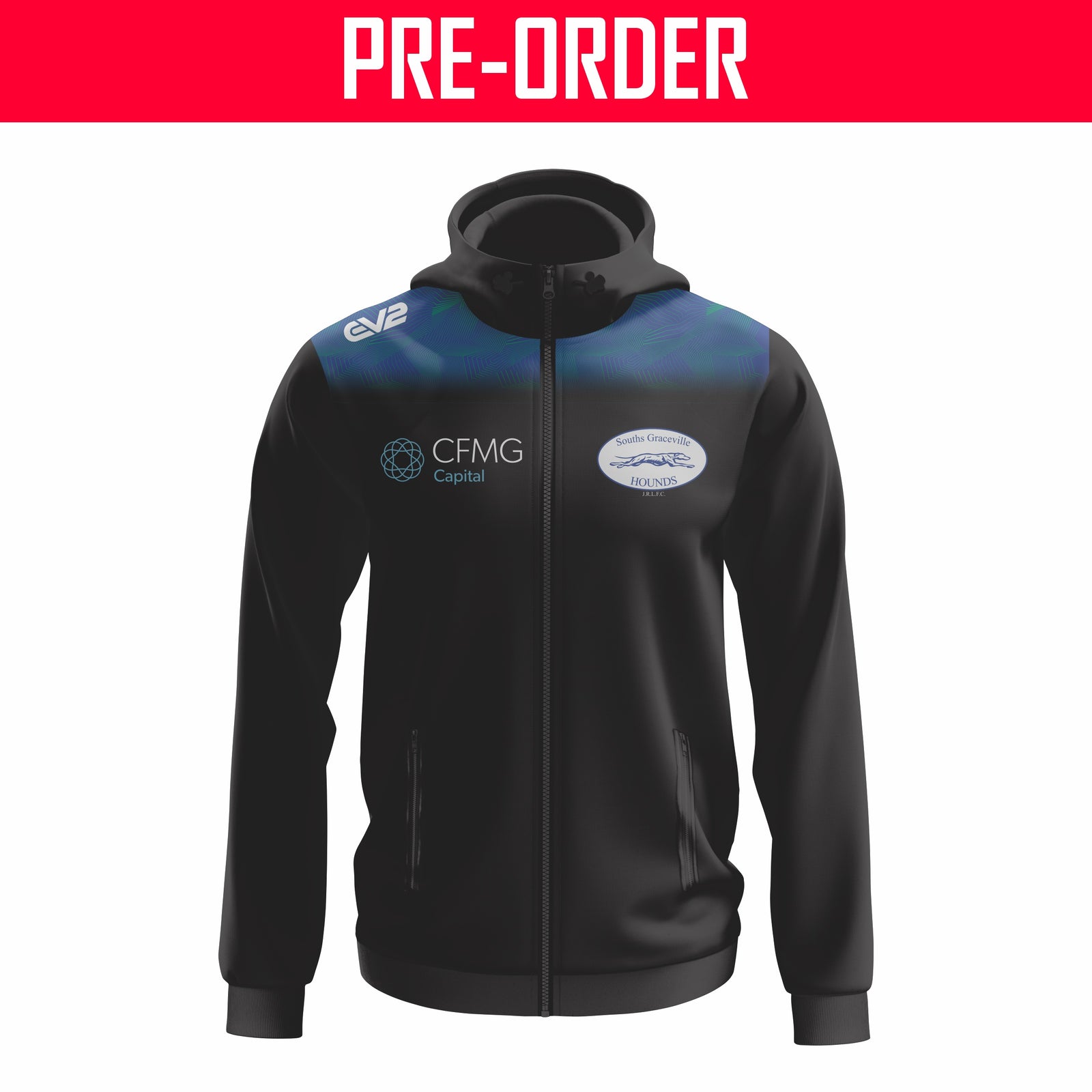 Souths Graceville Hounds JRLFC - Pro Hoodie