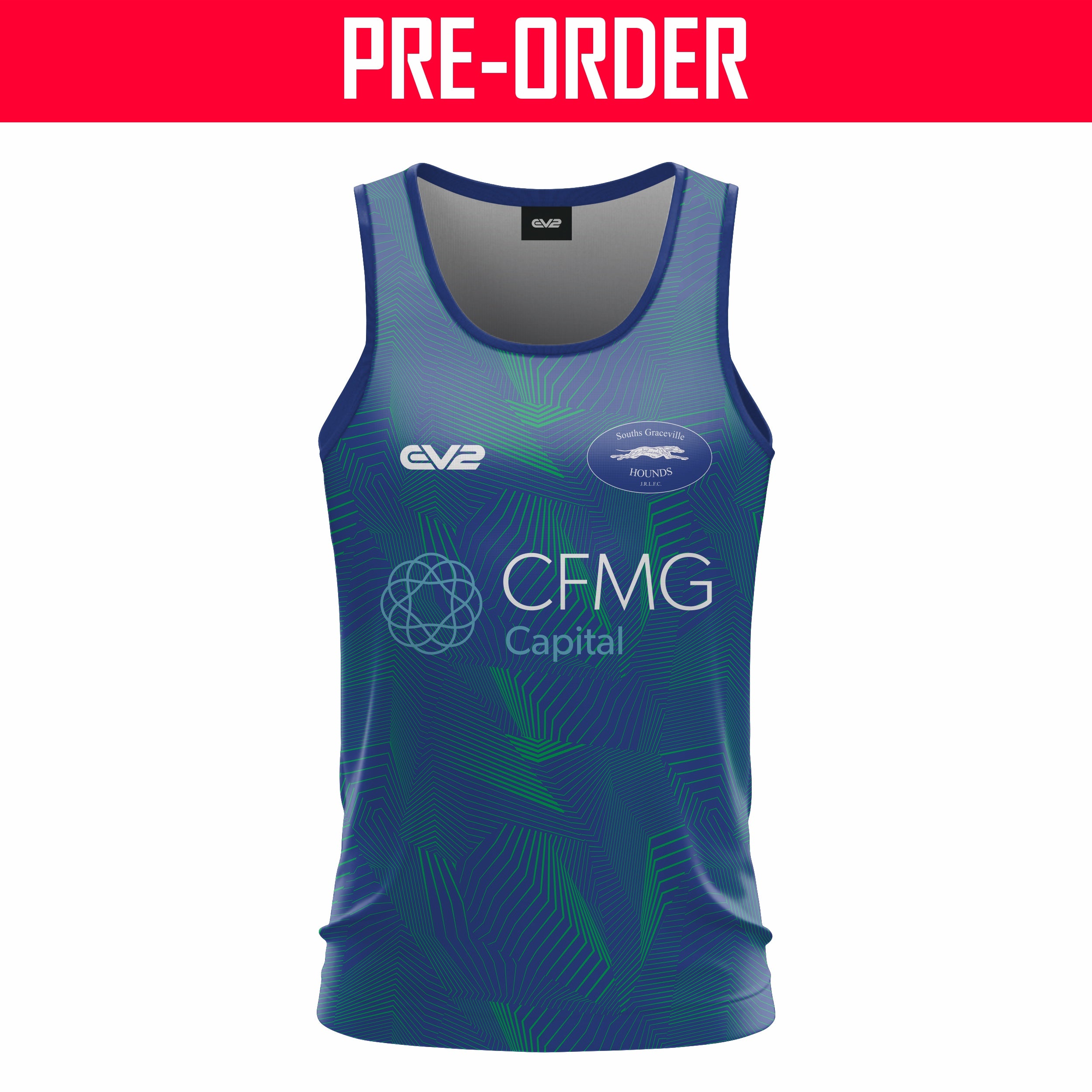 Souths Graceville Hounds JRLFC - Training Singlet