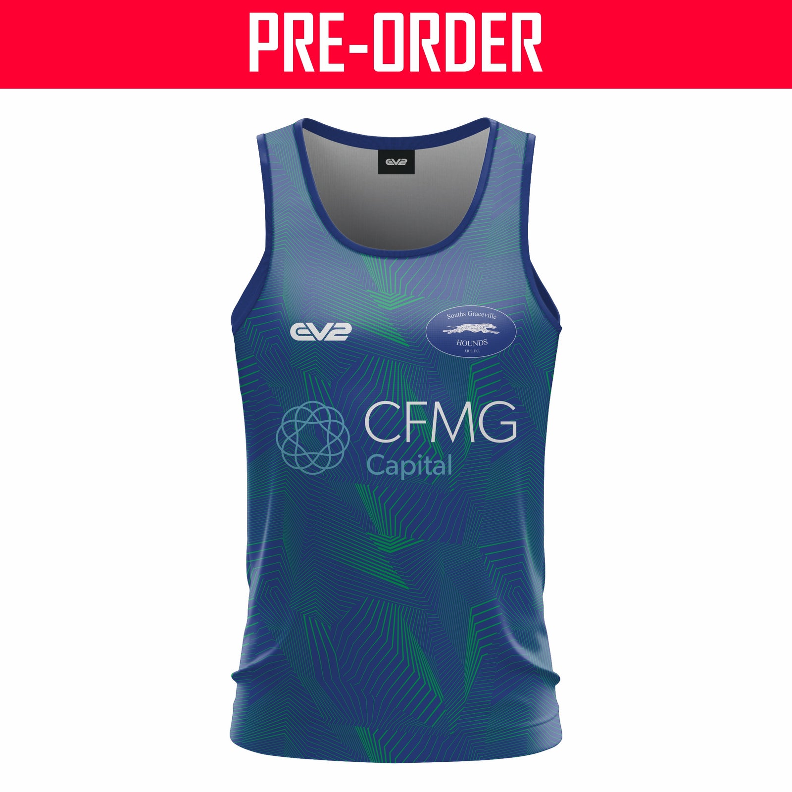 Souths Graceville Hounds JRLFC - Training Singlet