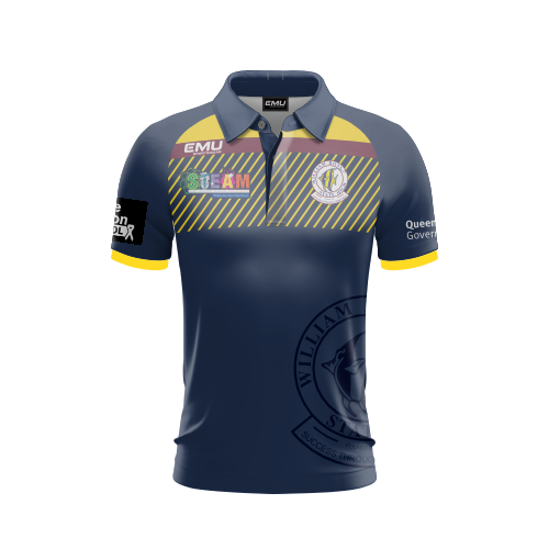 William Ross State High School - Champion Polo-Staff Polo -Set D-Short Sleeve