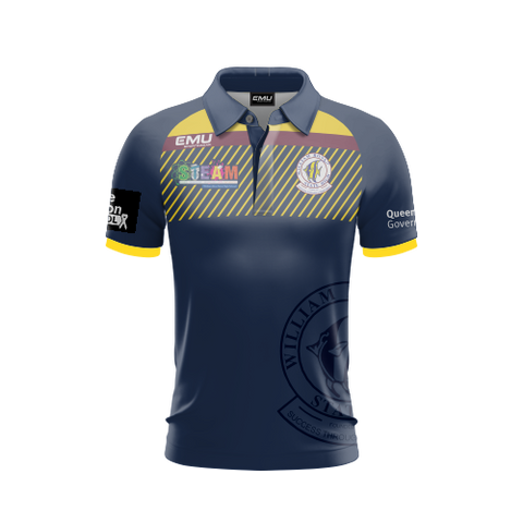 William Ross State High School - Champion Polo-Staff Polo -Set A-Short Sleeve