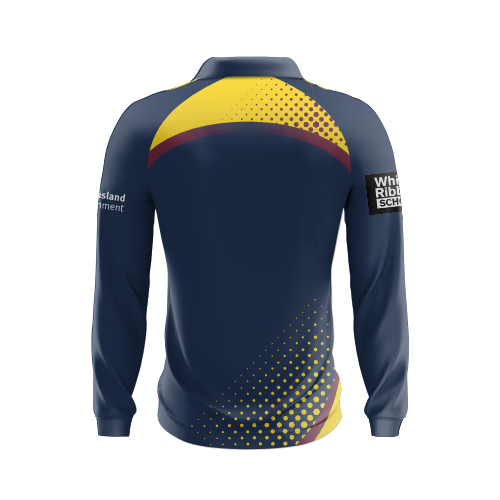 William Ross State High School - Champion Polo-Staff Polo -Set F-Long Sleeve