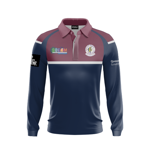 William Ross State High School - Champion Polo- Staff Polo - Set M - Long Sleeve