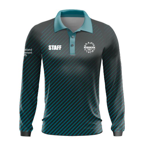 Kirwan State Primary School Staff Long Sleeve Polo- 2024