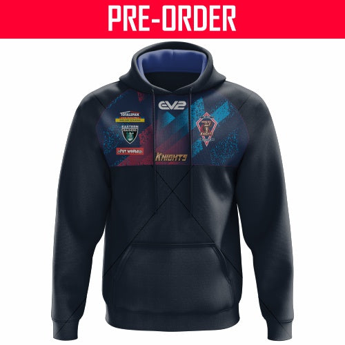 The Lakes Knights - Navy Royal/Red - Club Hoodie