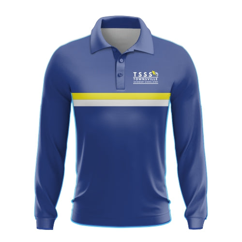 Townsville Secondary School Sport-Club Polo-Long Sleeve