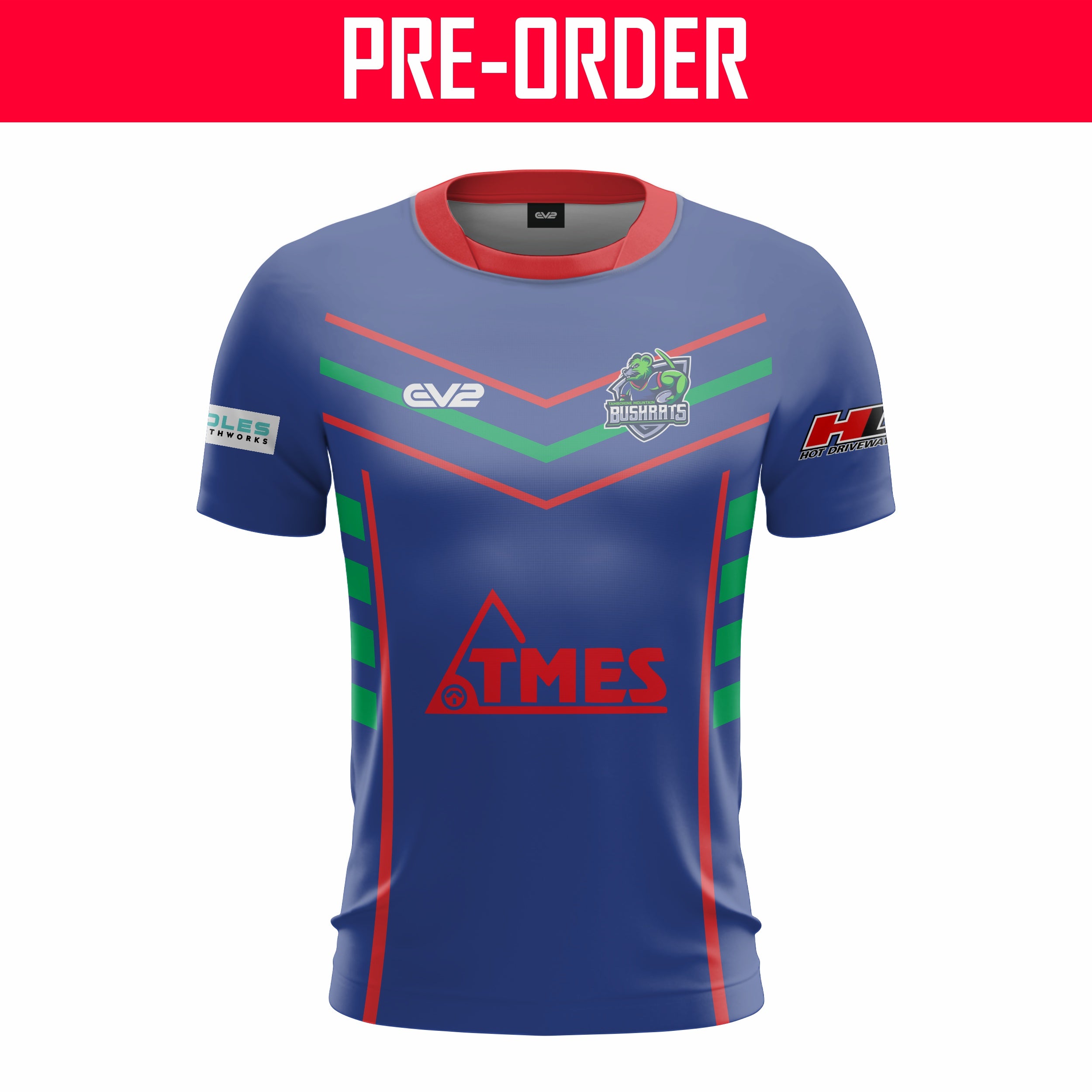 Tamborine Mountain Bushrats - Training Shirt