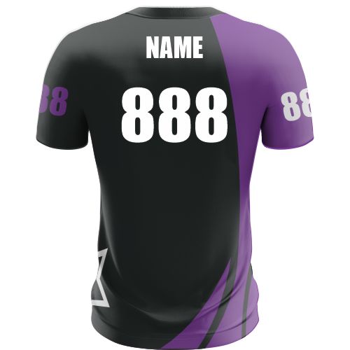 Towns Villains Roller Derby - Training Shirt Black