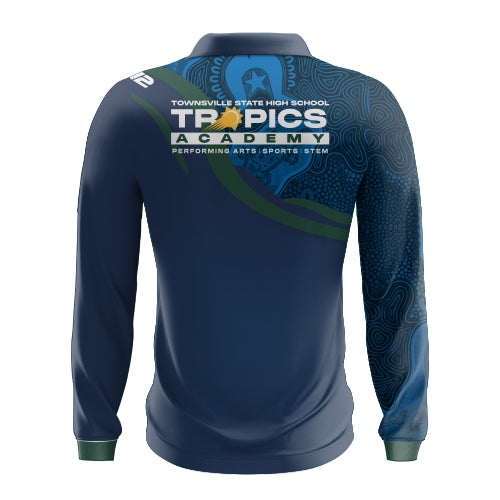 TOWNSVILLE STATE HIGH SCHOOL- Staff Long Sleeve Polo- 2026
