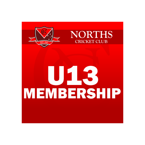 Norths Cricket (NCCSHOP) - JUNIOR Membership - Under 13