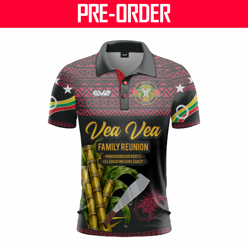 Vea Vea Family Reunion - Volcano Shirt - Club Polo