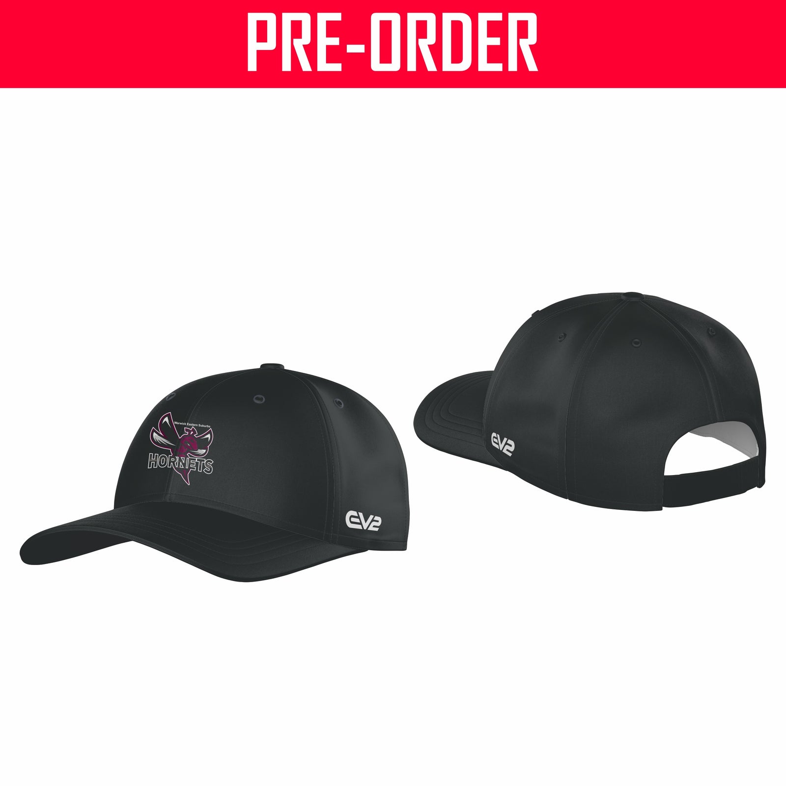 Warwick Eastern Suburbs Hornets RLFC - Cap (BLACK)