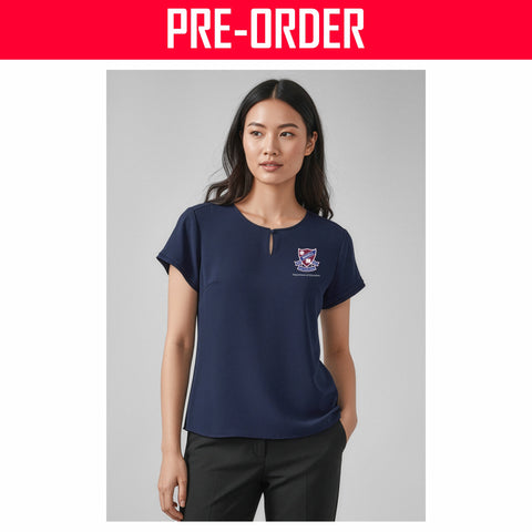 Wavell State High School - Mia Womens Top - NAVY
