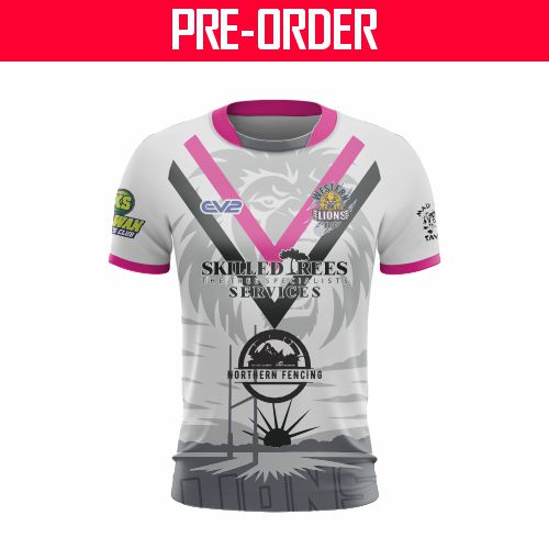 Western Lions RLFC - Pink Training Shirt