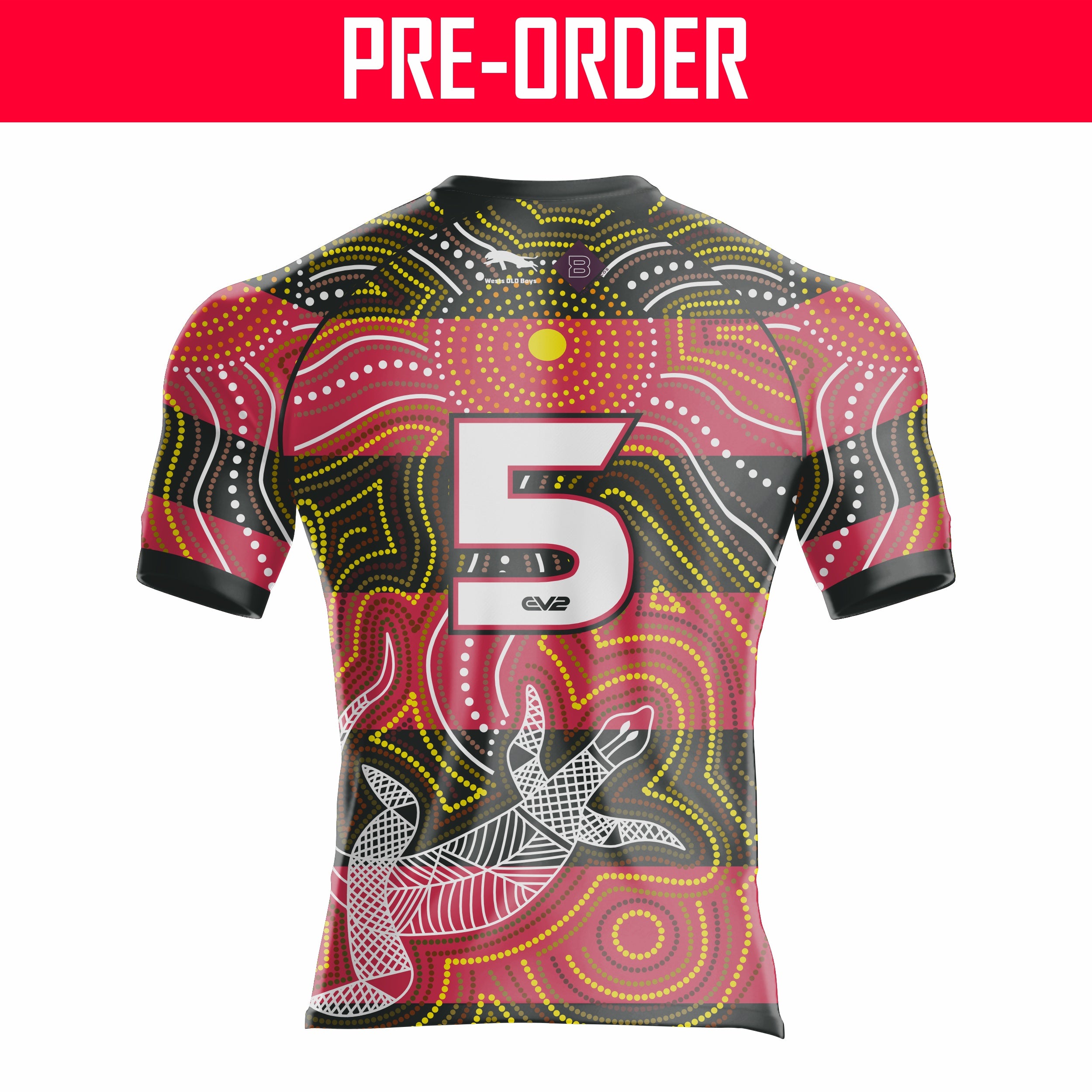 Wests Brisbane JRL - Pro Jersey - INDIGENOUS