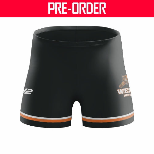 Wests Netball Mackay - Lycra Short (Bummers)