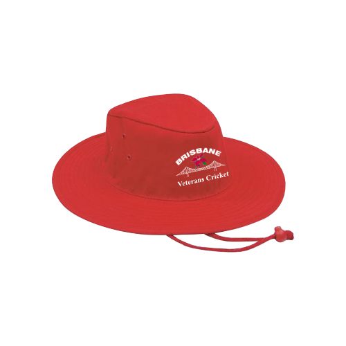 Brisbane Veterans Cricket - Wide Brim Hat