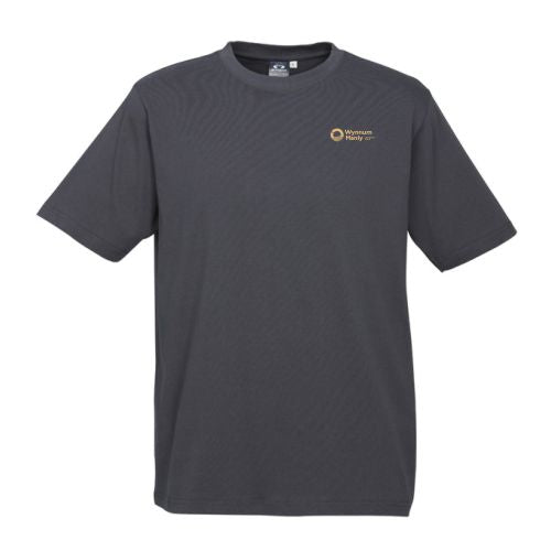 Wynnum Manly Leagues Club-Tee T10012 Charcoal-Mens