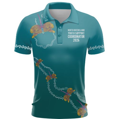 QED YOUTH SUPPORT COORDINATOR Polo  - Club Polo Teal