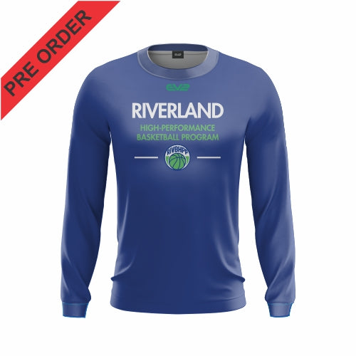 Riverland High Performance Basketball - Training Shirt - Long Sleeve