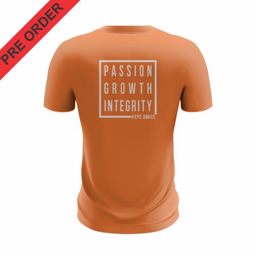 Hype Dance Mount Gambier - Cotton Tee - Orange