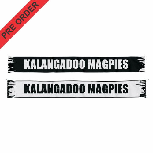 Kalangadoo Magpies - Scarf - Knitted