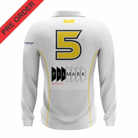 Creswick Cricket Club - Champion Cricket Shirt - White Long Sleeve