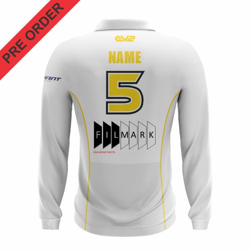 Creswick Cricket Club - Champion Cricket Shirt - White Long Sleeve