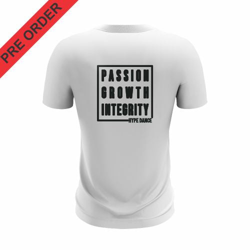 Hype Dance Mount Gambier - Cotton Tee - White