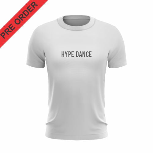 Hype Dance Mount Gambier - Cotton Tee - White