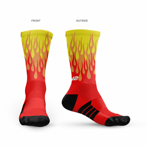 Socks Flame EV2 Pro Crew Socks ($15 - $21). (x 16528)