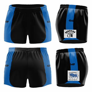 Rugby League Newcastle Pro Shorts ($25 - $35). (x 70)