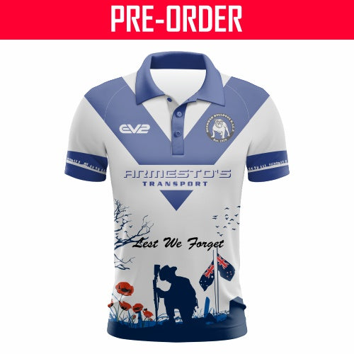 Beerwah Bulldogs - ANZAC Club Polo