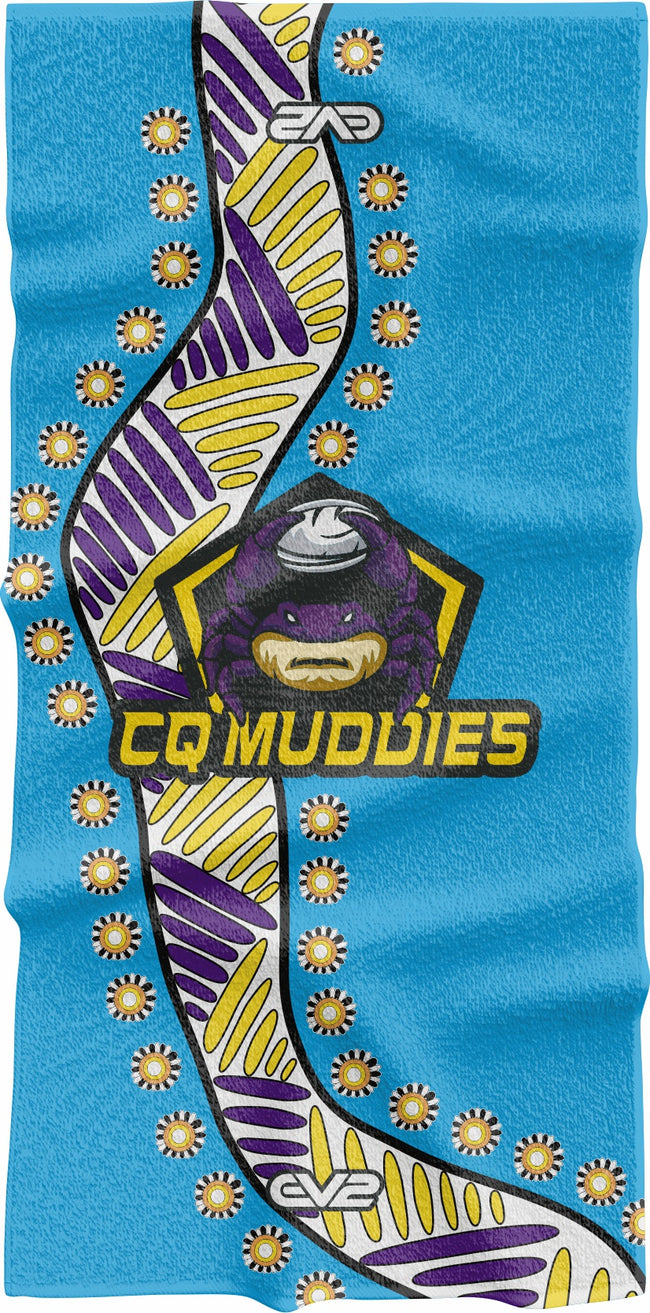 CQ Mud Crabs - Gym Towel (TRL Club Merchandise Shop)