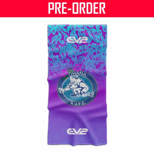 Helensvale Hogs RUFC (BEACH 5's) - Beach Towel - Purple