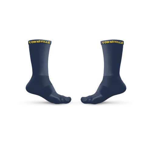 Townsville City Netball -  Crew Sock