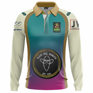 Cricket Halftone Champion Shirt - LS ($43 - $56). (x 28)