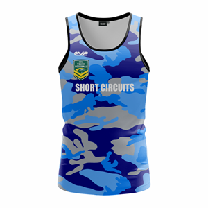 Club Pack - Shorts ($65) Camo Pack Singlet ($34). (x 11)